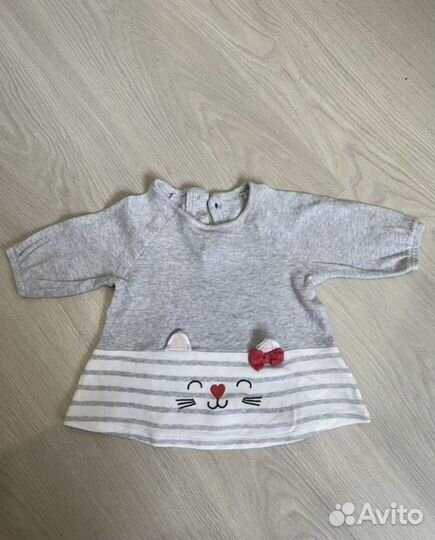 Вещи для девочки Zara, H&M 9-12 мес 80 размер