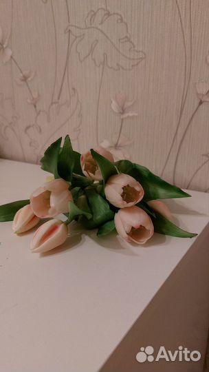 Тюльпаны декоративные искусственные цветы