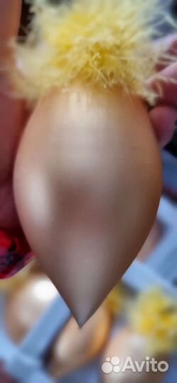 Елочные игрушки икея,красный куб