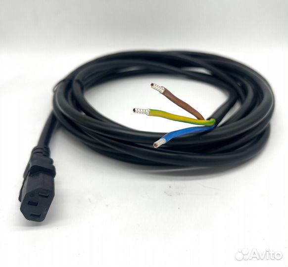 Кабель питания C13, 3х2,5, 16А, 5,0м ГОСТ
