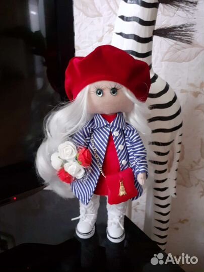 Интерьерная кукла ручной работы