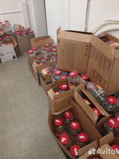 Банки стеклянные 2 л