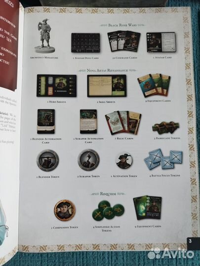 Промо для настольной игры Black Rose Wars