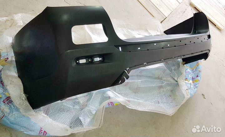 Бампер задний Highlander II 2010-2013