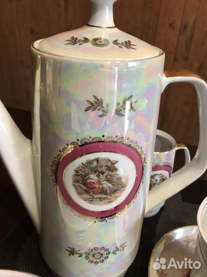 Сервиз чайный, кофейный, фарфор