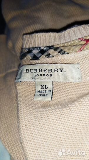 Джемпер Burberry made in Italy