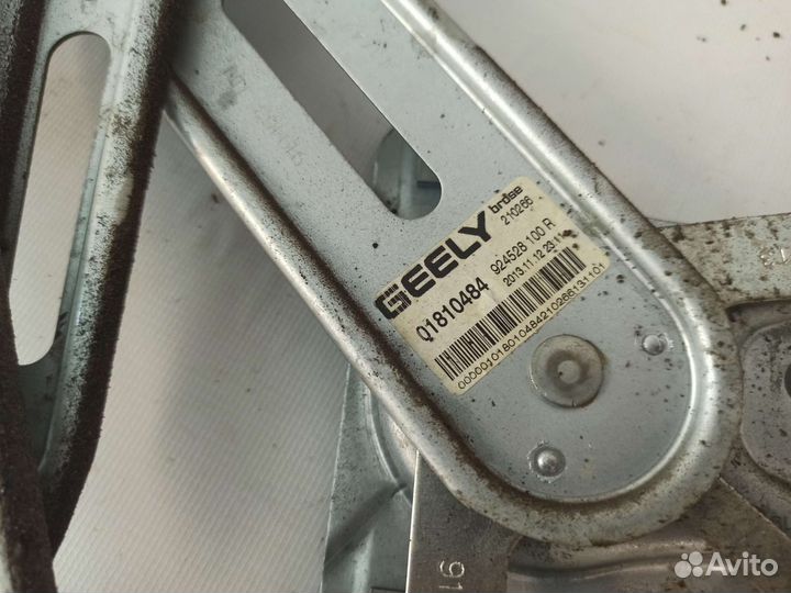 Стеклоподъёмник передний правый Geely Emgrand X7