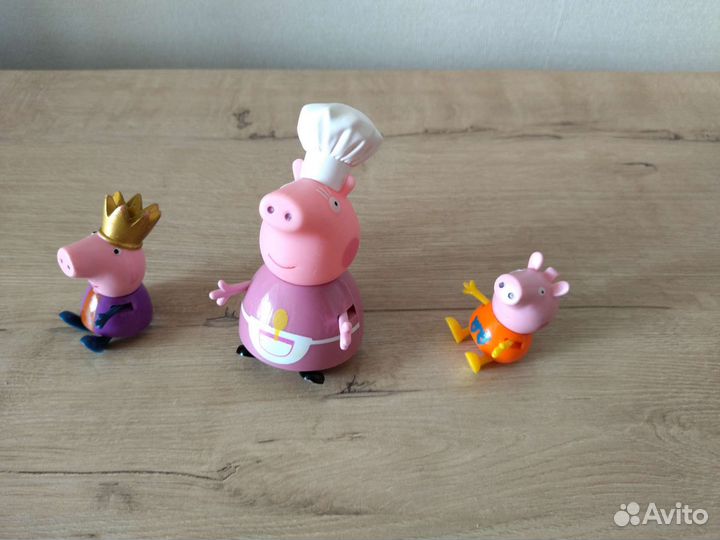 Свинка пеппа, Леди Баг, фиксики