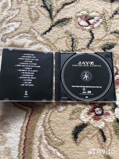 Cd диск jay-z the black album