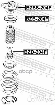 Опора переднего амортизатора bzss204F Febest