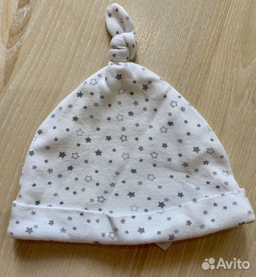 Шапочка для новорожденной девочки