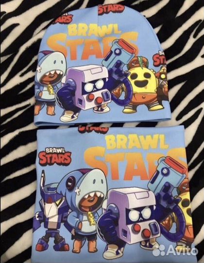 Комплект шапка и снуд