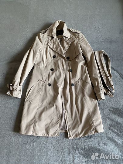 Плащ Zara, бежевый