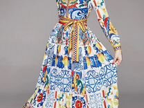 Платье майолика dolce gabbana 46-48