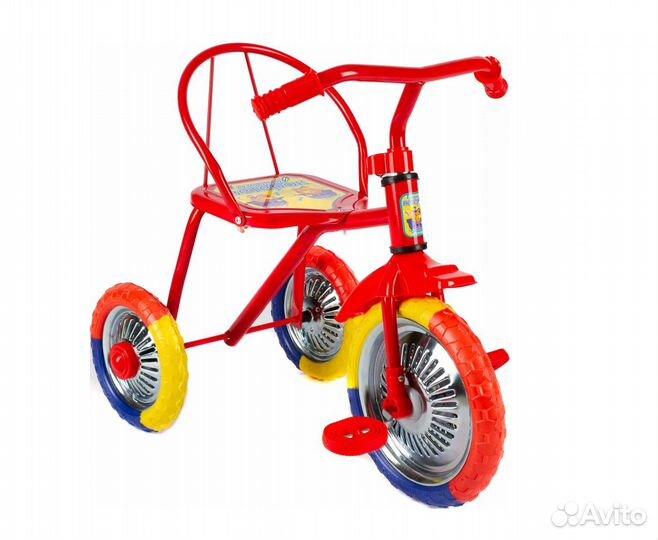 Детский велосипед красный