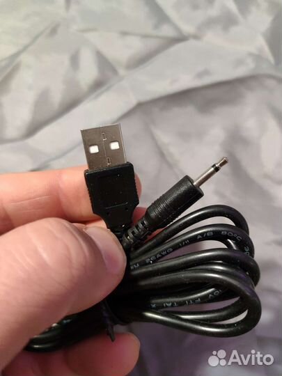 Провод micro jack 2,5 к usb 1м