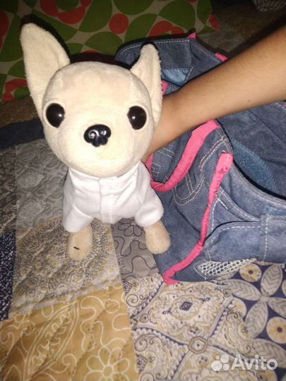 Собака игрушечная