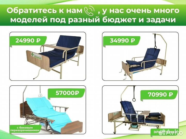 Медицинская кровать