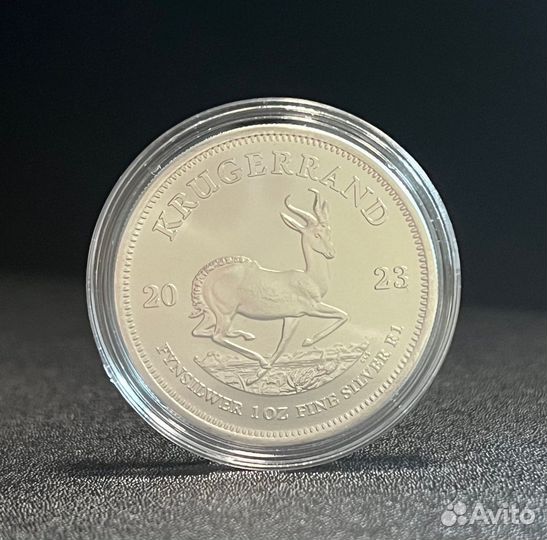 Серебряная монета 