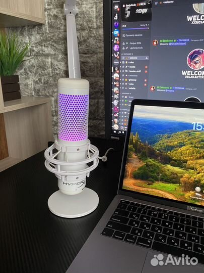 Микрофон hyperx quadcast s