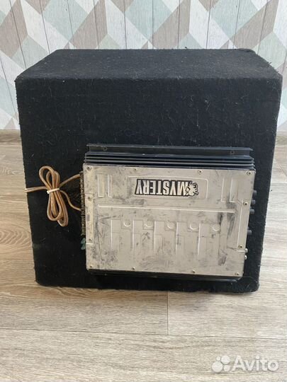 Сабвуфер и Усилитель Mystery mr 4.75 450W