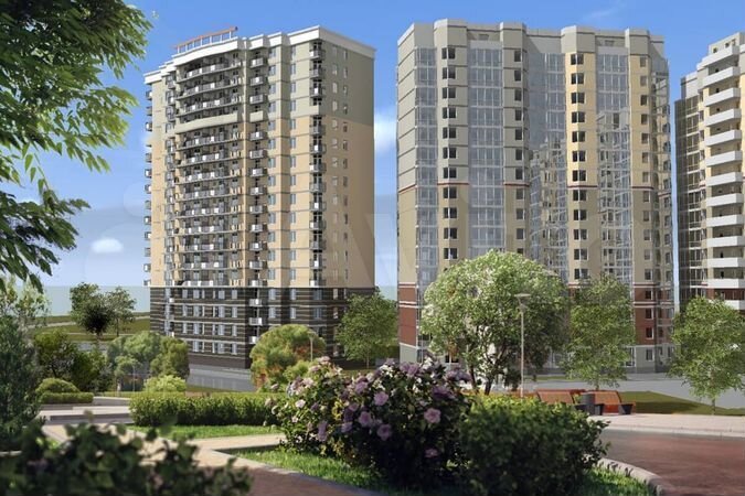 2-к. квартира, 56,2 м², 17/17 эт.