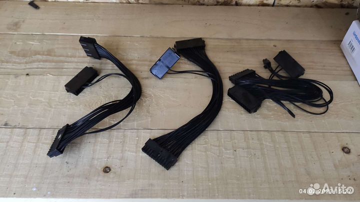 Кабель синхронизатор блоков питания 24 pin ATX