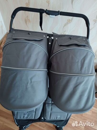 Коляска для двойни Valco Baby Snap Duo Dove Grey
