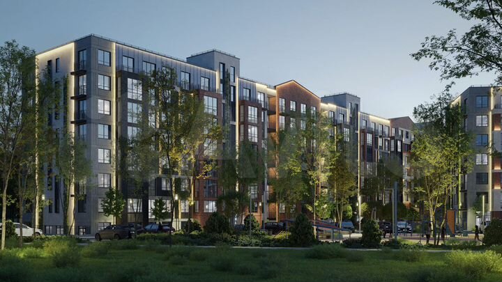 1-к. квартира, 39,8 м², 4/7 эт.