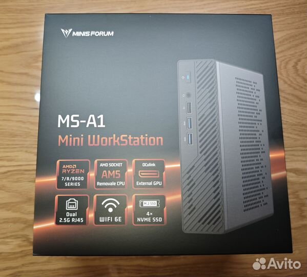 Мощный мини-пк Minisforum MS-A1