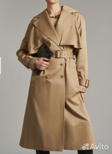Плащ тренч женский 46