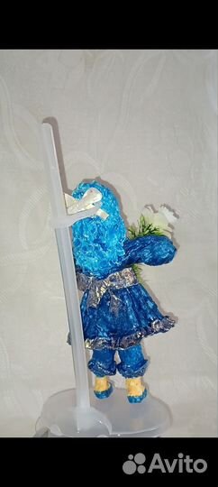 Елочные игрушка ручной работы из ваты