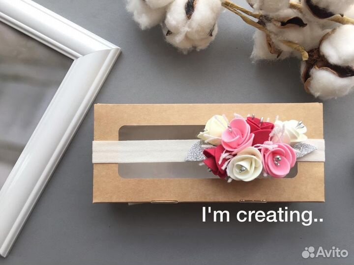 Повязка на голову для девочки