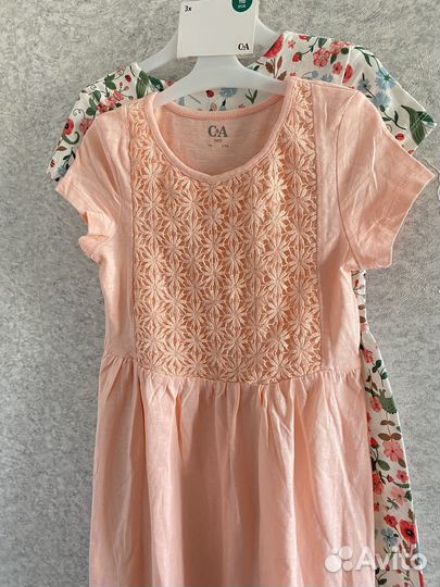 Комплект платьев для девочки 110