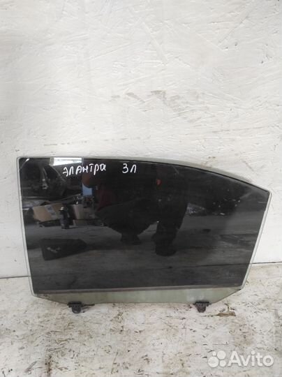 Стекло двери заднее левое Hyundai Elantra XD