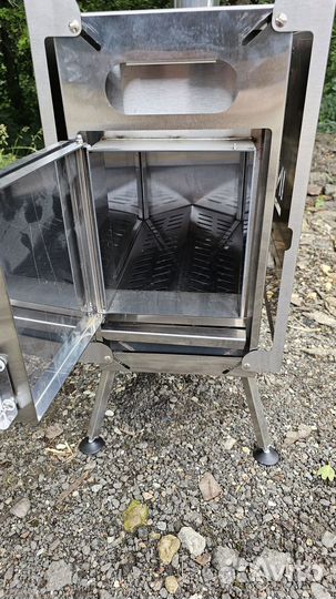 Печь intent Каменка XL для палатки или моб. бани