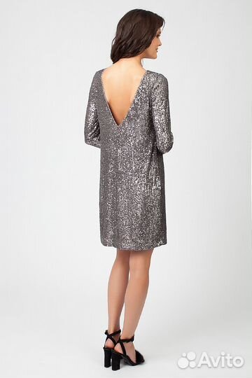 Платье с пайетками