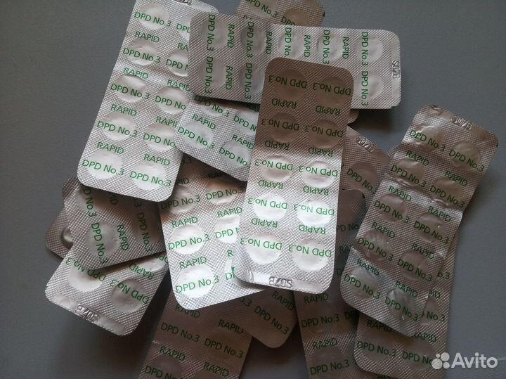 Таблетки для тестера воды 150 штук Rapid DPD №3