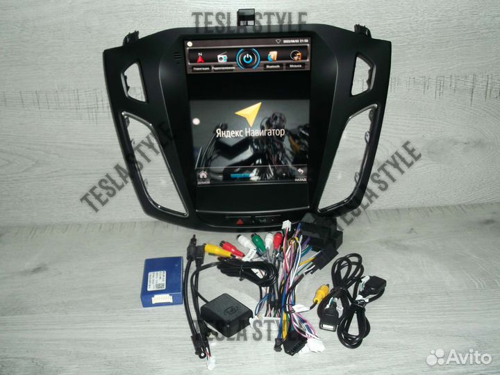 Магнитола Ford Focus 3 Tesla 2/32 Android GPS WiFi