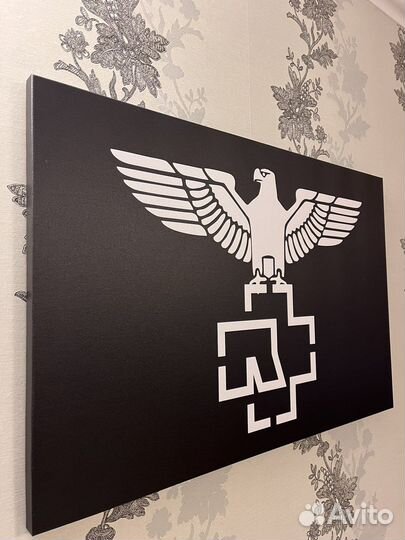 Rammstein картина на холсте 90х60