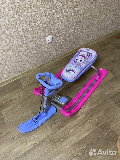 Снегокат новый Ника единорог