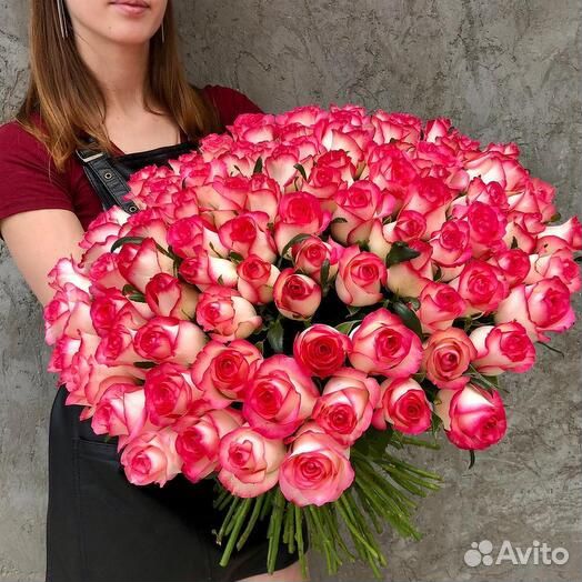 101 роза 51 роза 55 85 45 35 25 Букет Доставка