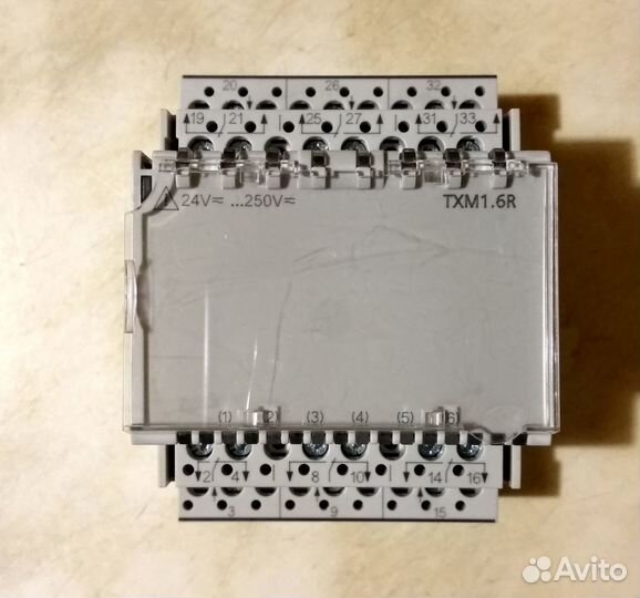 TXM1.6R: Модуль 6 релейных выходов