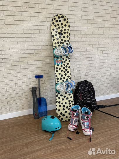 Сноуборд Burton Social 151 в комплекте