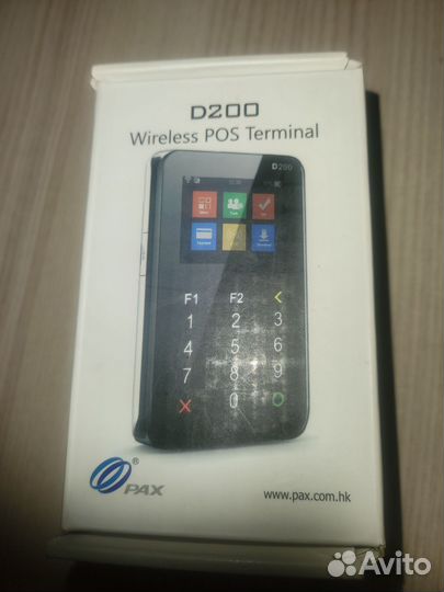 Pax D200 terminal