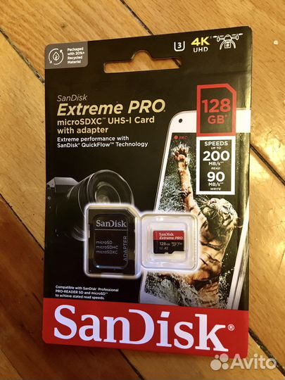 Карта памяти SanDisk MicroSD 128gb 256 gb
