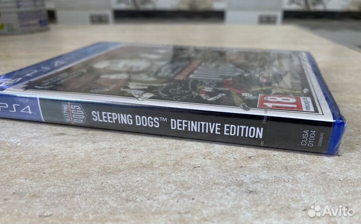 Sleeping Dogs Definitive Edition Sony PS4 Новый