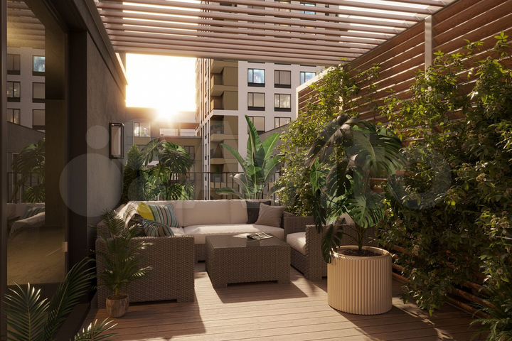 2-к. квартира, 72,7 м², 6/15 эт.