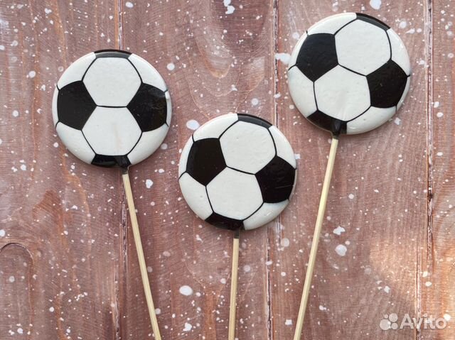 Меренга и леденцы на палочке