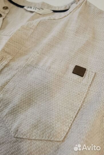 Рубашка и шорты на мальчика 122 128